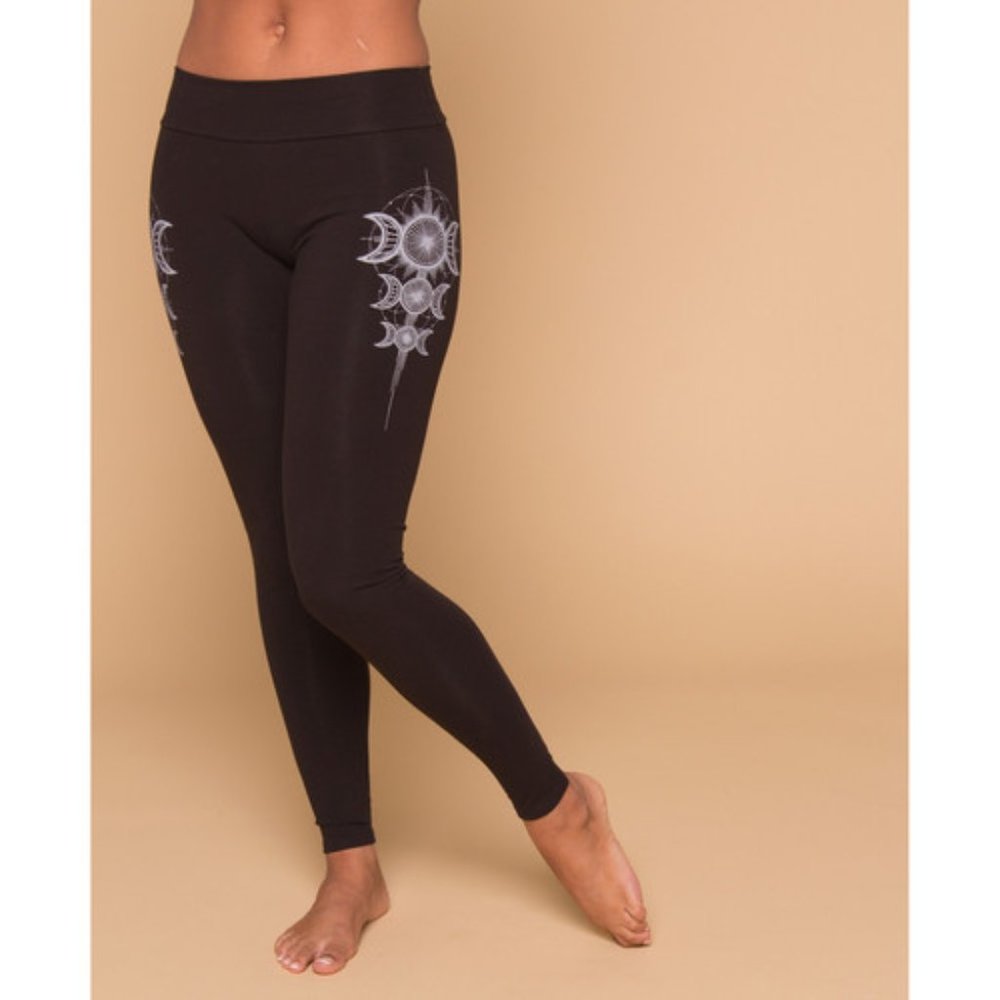 Moon Goddess Organic Cotton Leggings